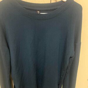 Athleta size XS dark teal sweatshirt